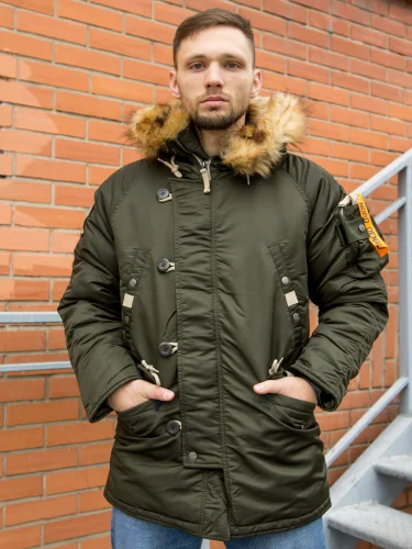 Куртка Аляска Husky MILITARY 2019 Rep.Grey | Nord Denali