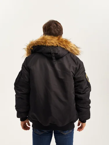 Куртка Аляска HUSKY N2B Compass Black/Yellow | Nord Denali