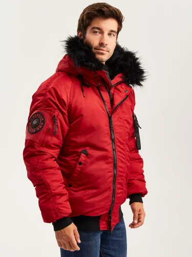 Куртка Аляска HUSKY N2B Compass Red/Black | Nord Denali