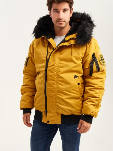 Куртка Аляска HUSKY N2B Compass Yellow/Black | Nord Denali