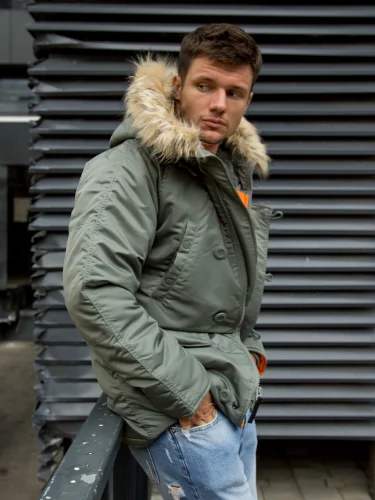 Куртка Аляска HUSKY Olive/Orange | Nord Storm