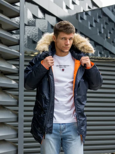 Куртка Аляска HUSKY Rep.Blue/Orange | Nord Storm
