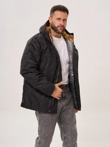 Куртка Аляска HUSKY Short 2.0 Black/Silver | Nord Denali
