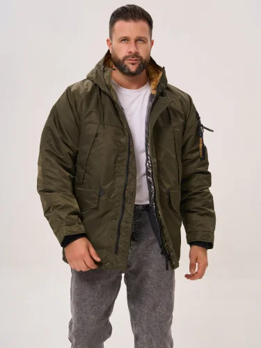 Куртка Аляска HUSKY Short 2.0 Rep Grey/Silver | Nord Denali