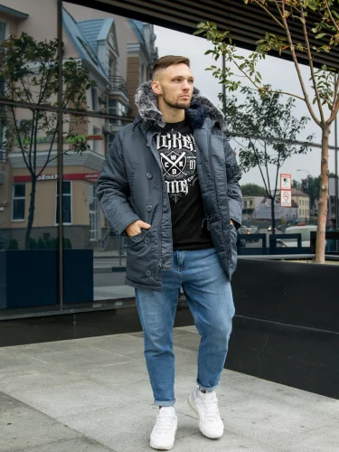 Куртка Аляска HUSKY Steel Blue | Nord Storm