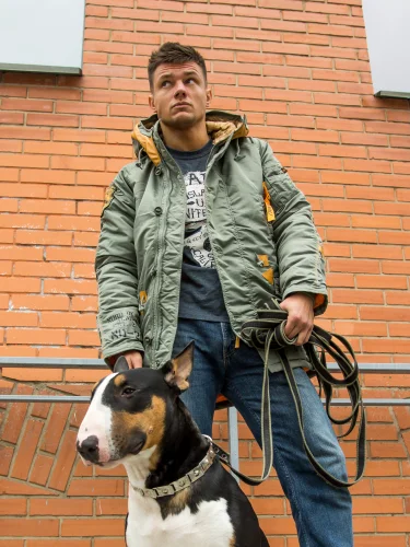 Куртка Аляска INSTRUCTOR Olive/Orange | Nord Denali