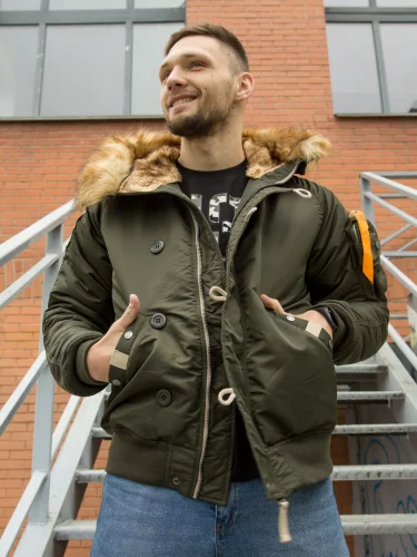 Куртка Аляска Military 2019 N-2B Rep.Grey | Nord Denali