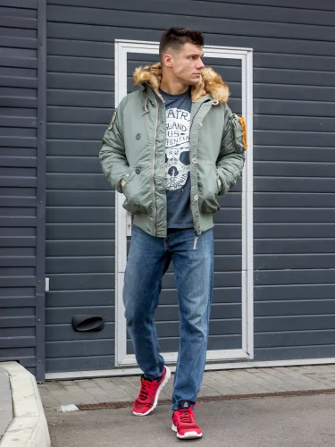 Куртка Аляска Military 2019 N-2B Olive Green | Nord Denali