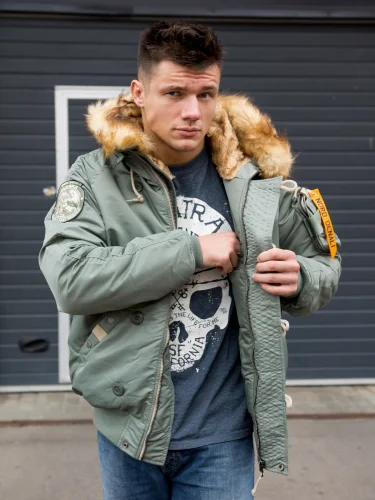 Куртка Аляска Military 2019 N-2B Olive Green | Nord Denali