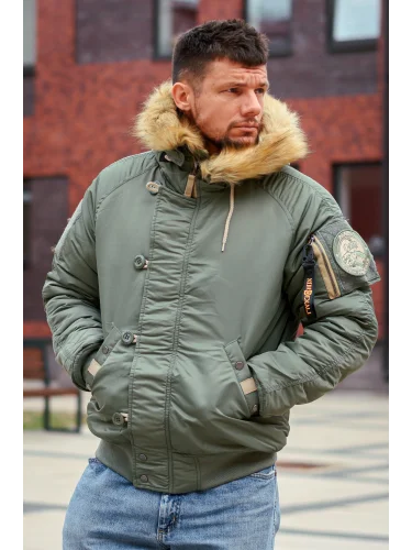 Куртка Аляска Military 2024 N-2B Olive Green | Nord Denali