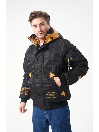 Куртка Аляска N2B INSTRUCTOR Black/Orange | Nord Denali