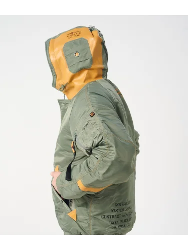 Куртка Аляска N2B INSTRUCTOR Olive/Orange | Nord Denali