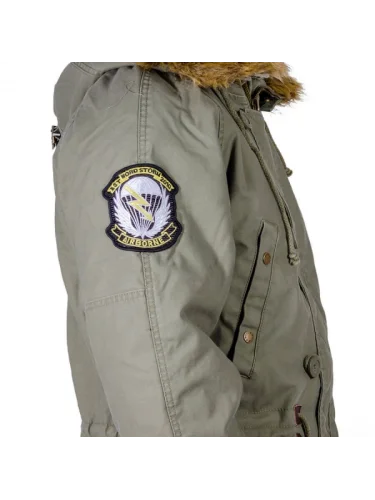 Куртка Аляска N3B FISHTAIL Olive/Olive | Nord Storm
