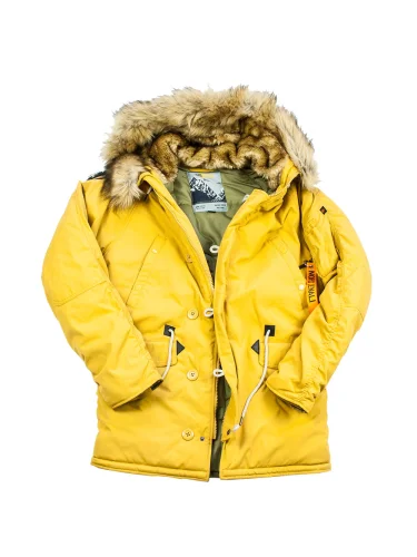 Зимняя куртка Аляска Oxford 2.0 Compass Mustard/Olive | Nord Denali