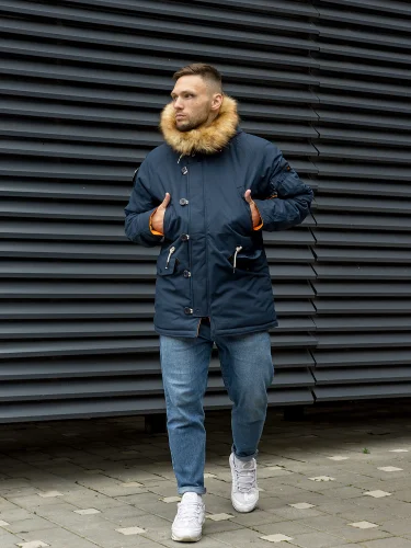 Куртка Аляска Oxford 2.0 Compass Rep.Blue/Orange | Nord Denali