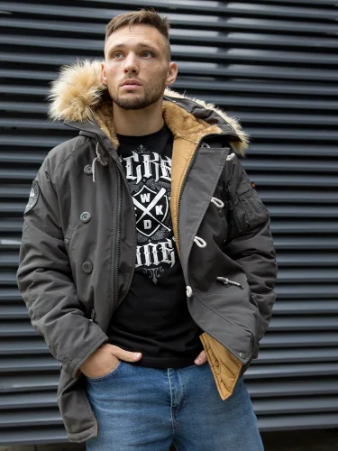 Куртка Аляска Apolloget OXFORD Beluga/Cinnamon | Nord Storm