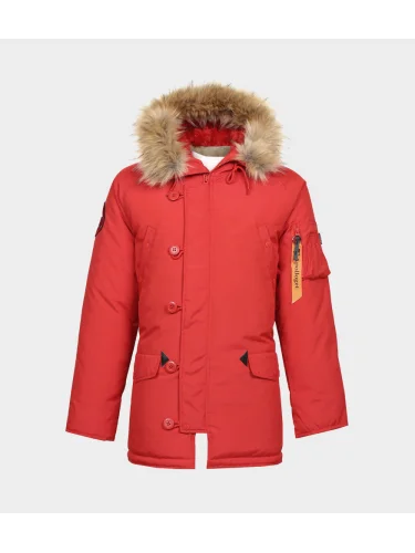 Куртка Аляска OXFORD Simple Red | Apolloget