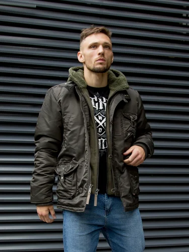 Куртка Аляска Ranger II Raven/Olive | Apolloget