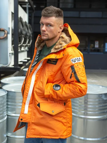 Куртка Аляска Space Orange/Silver | Nord Denali