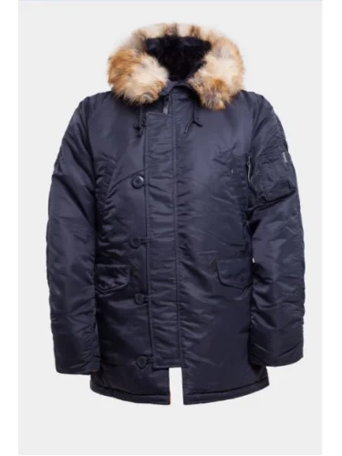 Куртка Аляска TIGHT HUSKY ll INK/ORANGE | Apolloget