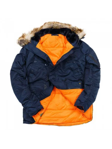 Куртка Аляска TIGHT HUSKY ll Rep.Blue/Orange | Apolloget