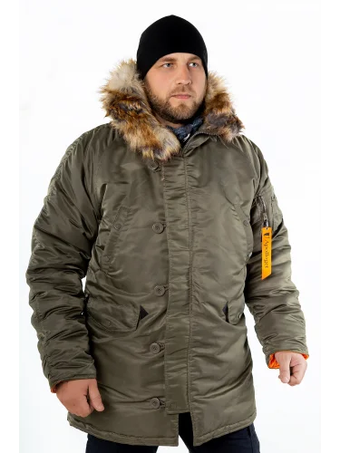 Куртка Аляска TIGHT HUSKY ll Rep.Grey/Orange | Apolloget