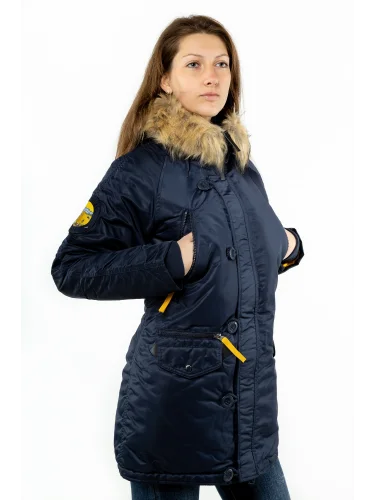 Куртка Аляска женская WMN Rep.Blue/Yellow | Apolloget
