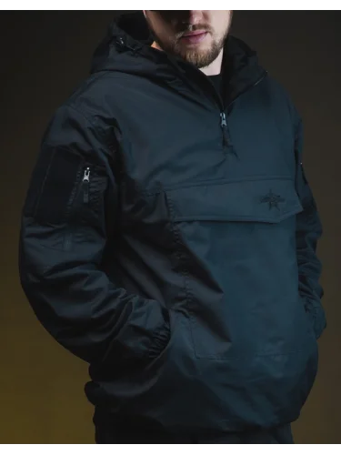 Куртка-анорак City Lights Black | Spetsshturm