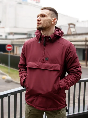 Куртка-Анорак Hopwood 2209 Burgundy | Vintage Industries