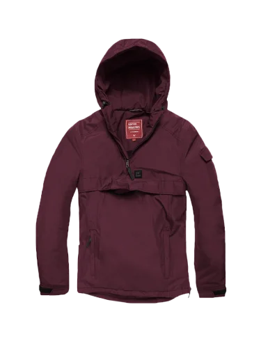 Куртка-Анорак Wallace 30112 Burgundy | Vintage Industries