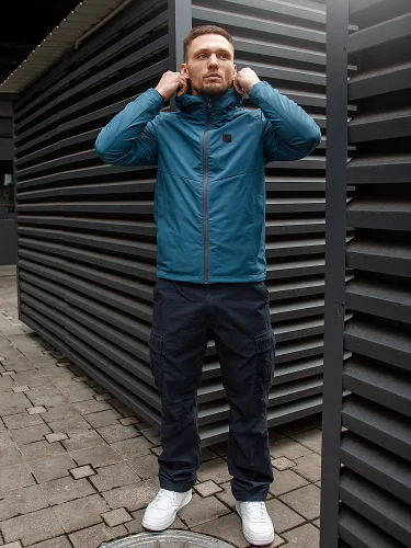 Куртка Ather softshell 30104 Blue | Vintage Industries