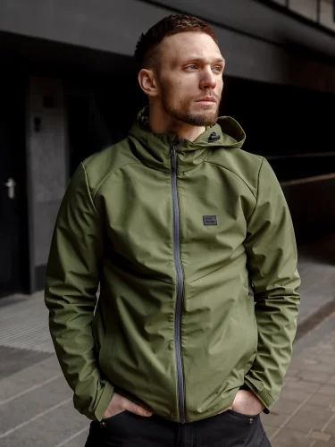 Куртка Ather softshell 30104 Olive | Vintage Industries