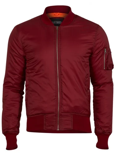 Куртка Basic Bomber Jacket Red | Surplus
