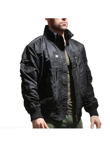 Куртка Бомбер Air Force Black | 7.26 Gear