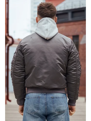 Куртка бомбер D-tec SP-04 Grey | Army Stroll