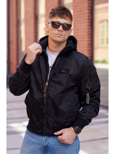 Куртка бомбер D-tec SP-04 light Black | Army Stroll