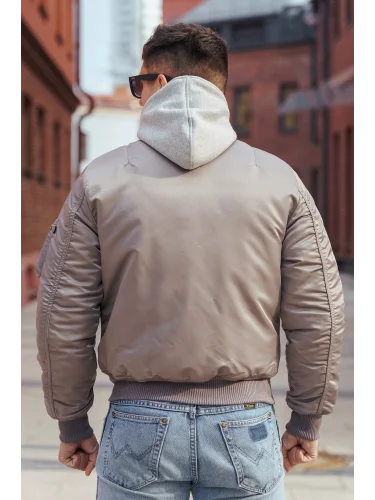 Куртка бомбер D-tec SP-04 светло-серый | Army Stroll