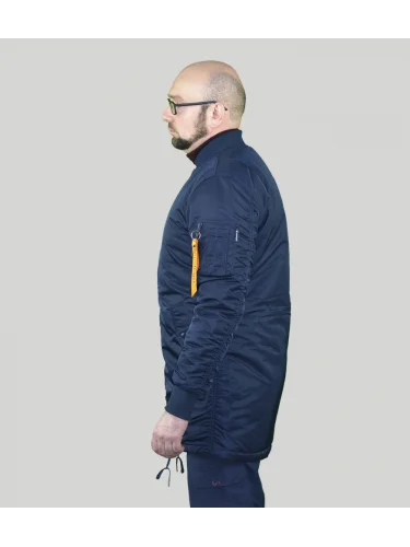 Куртка Bomber Long B-17 Rep.Blue / Orange | Apolloget