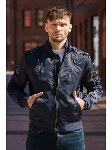 Куртка бомбер PE-16 Navy | Army Stroll