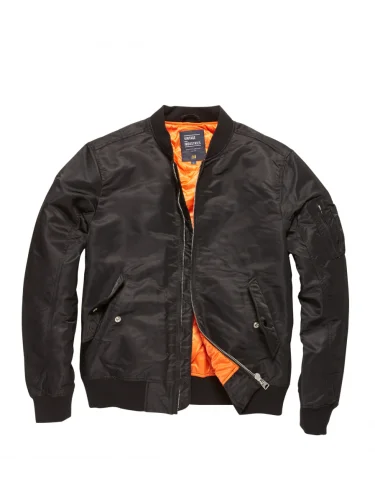 Куртка Бомбер Welder 2101 Black | Vintage Industries