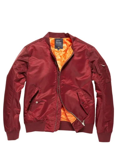 Куртка Бомбер Welder 2101 Burgundy | Vintage Industries