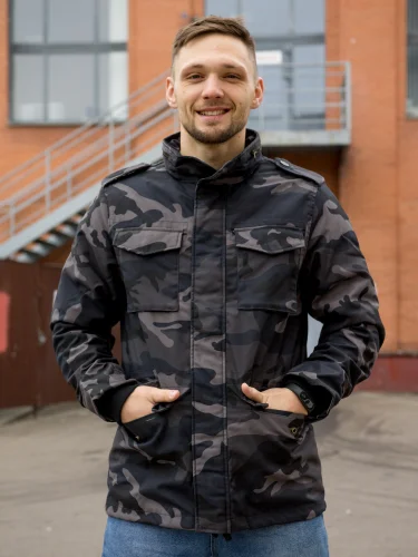 Куртка Capper parka 2204 Dark Camo | Vintage Industries