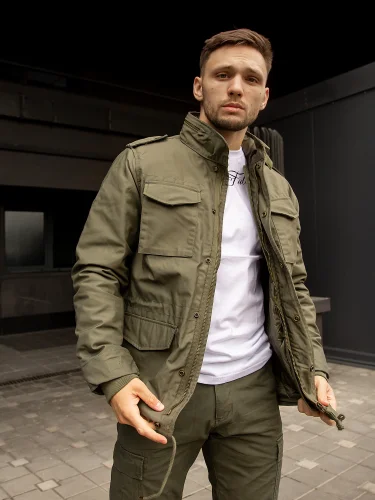 Куртка Capper parka 2204 Olive | Vintage Industries