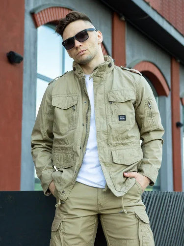 Куртка Cranford 2041 Dark Khaki | Vintage Industries
