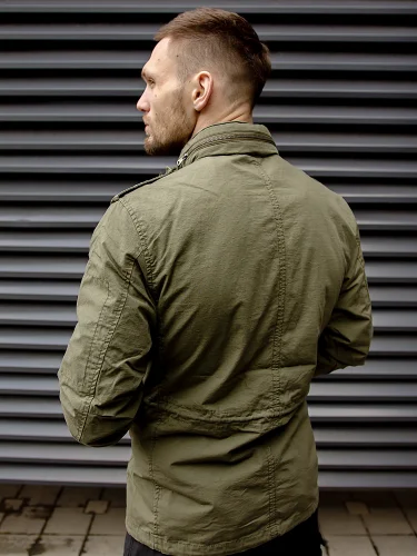 Куртка Cranford 2041 Olive sage | Vintage Industries