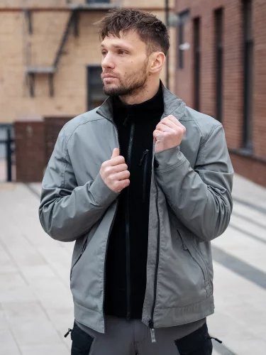 Куртка Greyman Cloud Grey/Black | Helikon-Tex