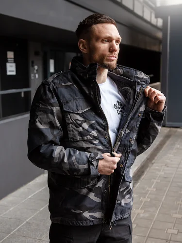 Куртка Ground 2203 Dark Camo | Vintage Industries