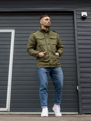 Куртка Ground 2203 Olive | Vintage Industries