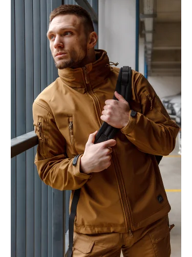 Куртка Softshell Gunfighter Coyote | Helikon-Tex