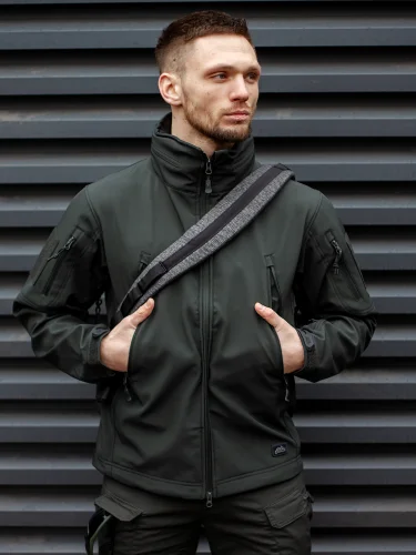 Куртка Softshell Gunfighter Jungle Green | Helikon-Tex